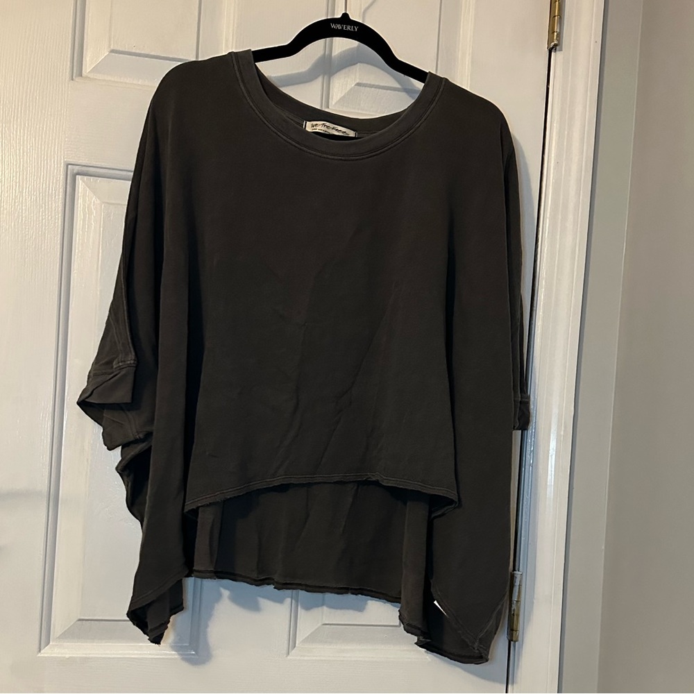 Free People Shirt Gray